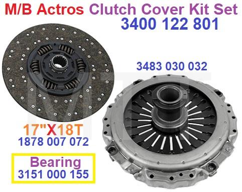 Clutch Cover Kit-M/Benz Actros