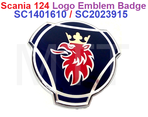 Logo Emblem Badge-Scania 124