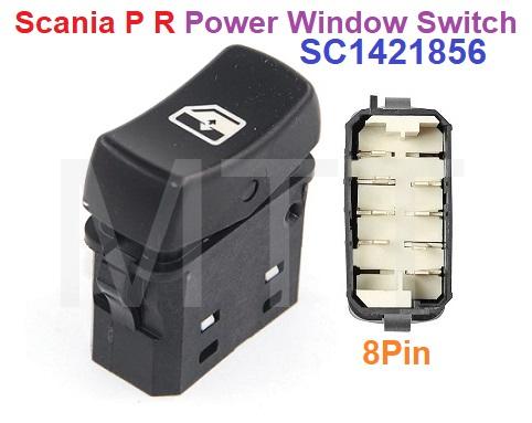 Power Window Switch-Scania 124