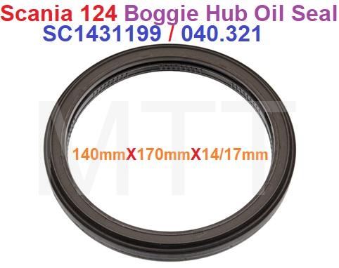 Boggie Bracket Oil Seal-Scania 124