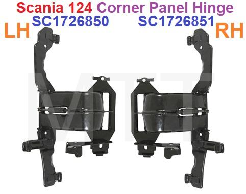 Corner Panel Hinge-Scania 124