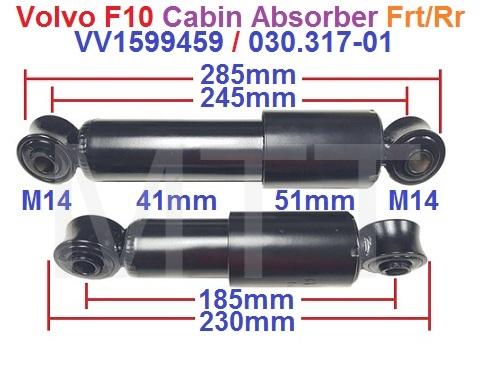 Cabin Absorber-Volvo F10