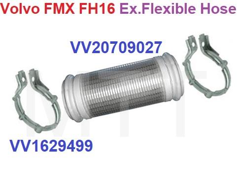 Exhaust Flexible Pipe-Volvo FMX FH16 FM12 - Image 2
