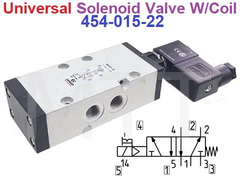Solenoid Valve W/Coil-Universal