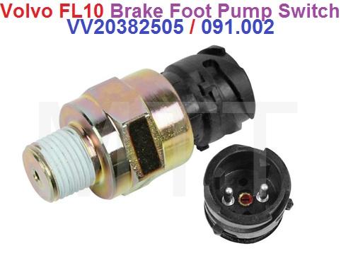 Brake Foot Pump Switch-Volvo FL10