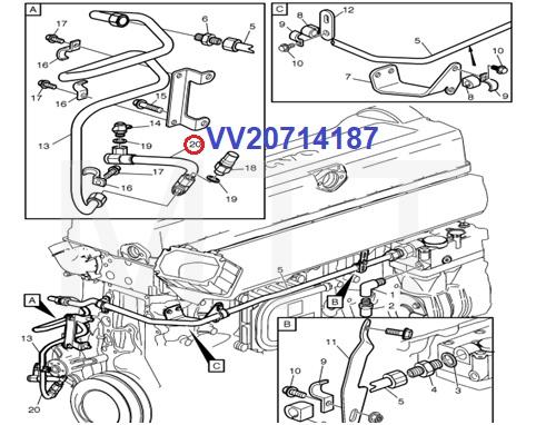 Air Compressor Pipe-Volvo FH12 - Image 3