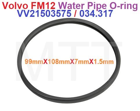 Water Pipe O-Ring-Volvo FM12