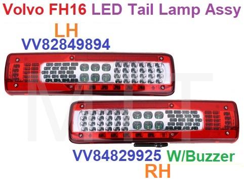 LED Tail Lamp Assy-Volvo FH16