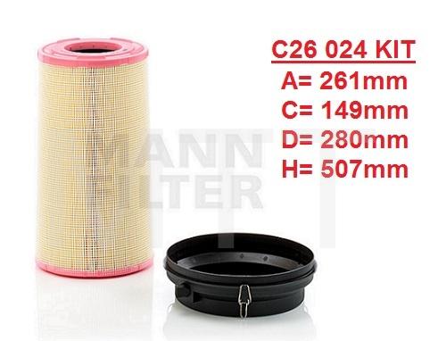 Air Filter-DAF XF105 XF106