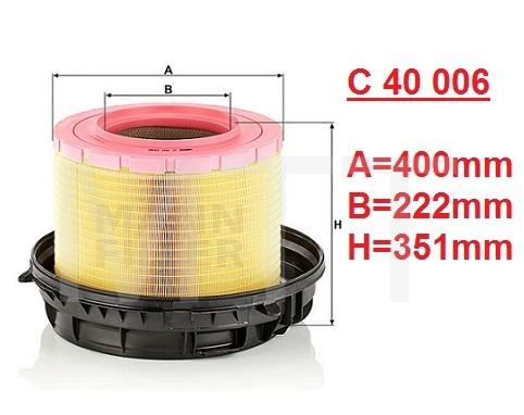 Air Filter-M/B Actros MP2 MP3