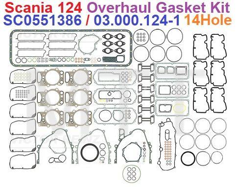 Overhaul Gasket-Scania 124