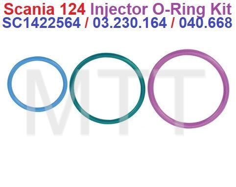 Injector O-Ring Kit-Scania 124
