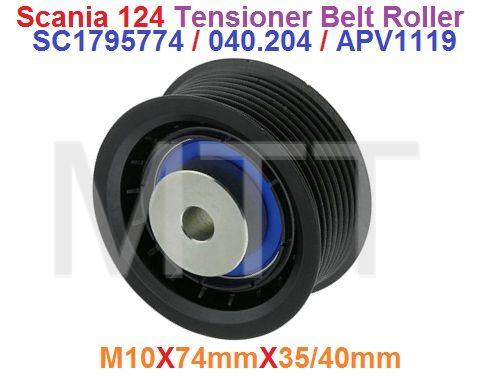 Tensioner Belt Roller-Scania 124