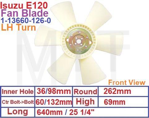 Fan Blade-Isuzu E120