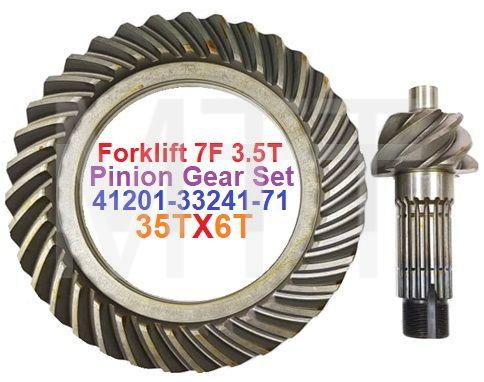 Pinion Gear Set-Forklift 7F 3.5T