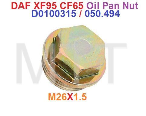Oil Pan Nut-DAF XF95 CF65