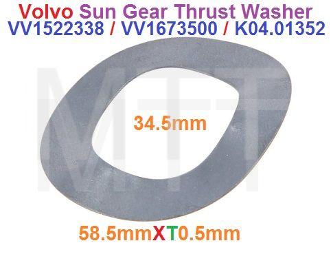 Sun Gear Thrust Washer-Volvo