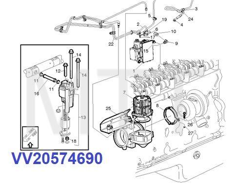 Exhaust Manifold Valve-V/V FH16 - Image 2