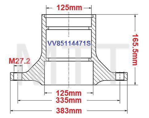Brake Axle Hub-Volvo FM/FH - Image 2