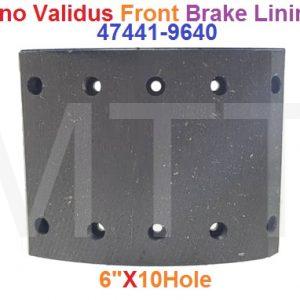 Brake Lining-Hino Validus [ Frt ]