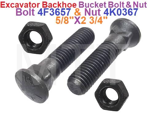 Bucket Bolt & Nut-Excavator Backhoe