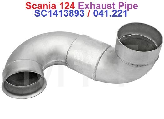 Exhaust Pipe-Scania 124