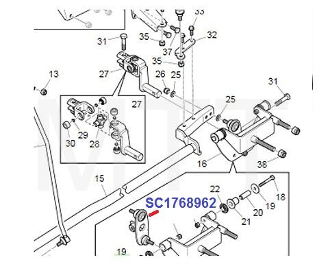 Gear Lever Bracket-Scania 124 - Image 2