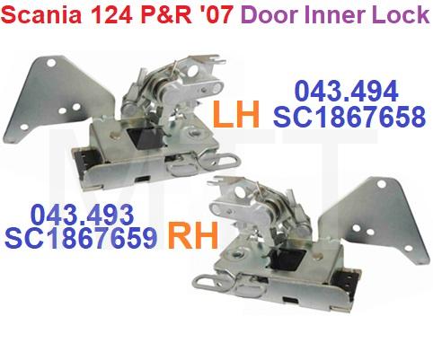 Door Inner Lock-Scania 124 P&R ’07