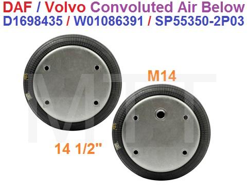 2955068 Convoluted Air Bellow-DAF/Volvo - MTT AUTO PARTS SDN BHD