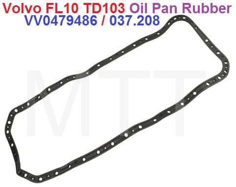 Oil Pan Rubber-Volvo FL10 TD103