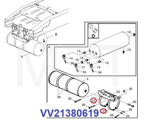 Air Tank Strap-Volvo FM V4 - Image 2