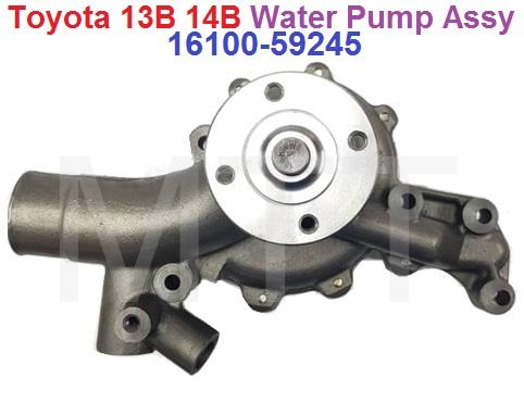 Water Pump Assy-Toyota 13B 14B - Image 2