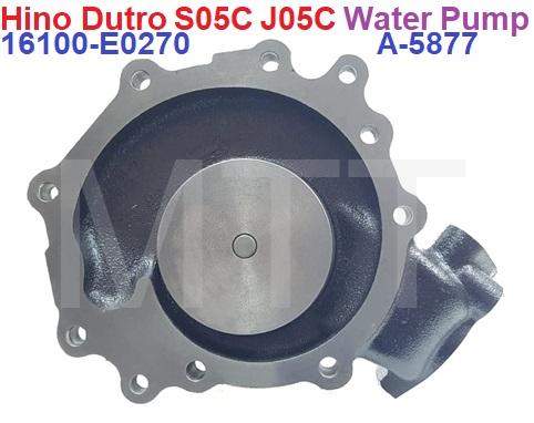 Water Pump Assy-Hino Dutro S05C J05C - Image 4