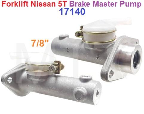 Forklift Nissan 5T Brake Master Pump-7/8″