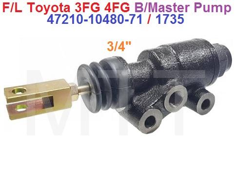 Forklift Toyota 3FG 4FG Brake Master Pump-3/4″