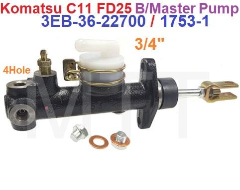 Komatsu C11 FD25 Brake Master Pump-3/4" - Image 2