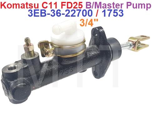 Komatsu C11 FD25 Brake Master Pump-3/4" - Image 2