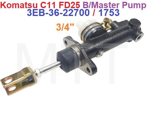 Komatsu C11 FD25 Brake Master Pump-3/4" - Image 3