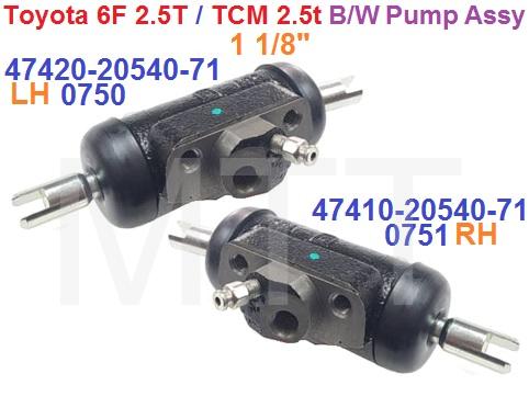 B/Wheel Cylinder-Forklift 6F 2.5T / TCM 2.5T