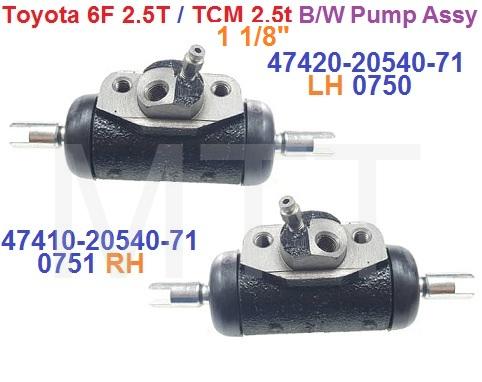 B/Wheel Cylinder-Forklift 6F 2.5T / TCM 2.5T - Image 2