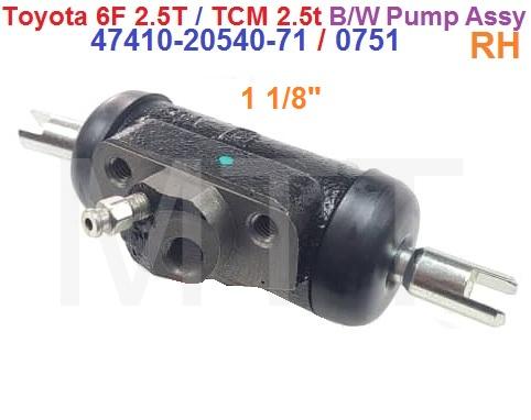 B/Wheel Cylinder-Forklift 6F 2.5T / TCM 2.5T - Image 3