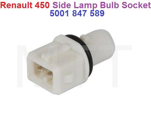 Side Lamp Bulb Socket-Renault 450