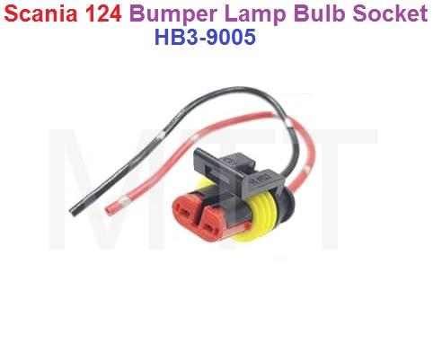 Bumper Lamp Bulb Socket-Scania 124