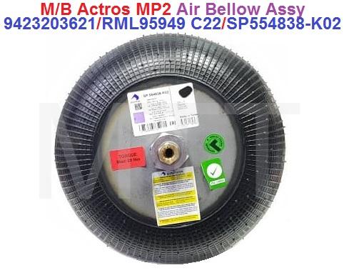 Air Bellow Assy-M/B Actros MP2 - Image 3