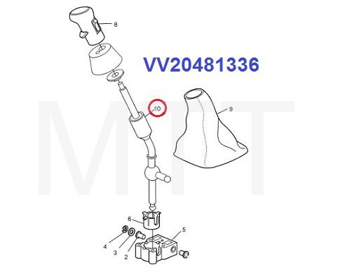 Gear Lever Shift Rod-Volvo FM12 - Image 2