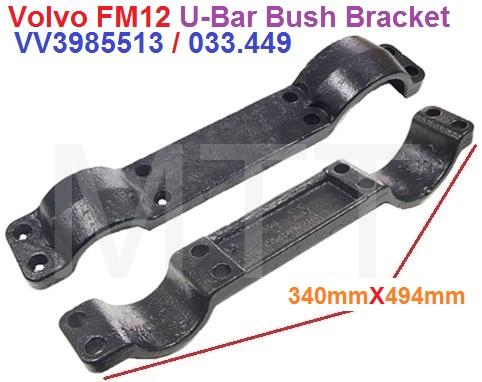 U-Bar Bush Bracket-Volvo FM12