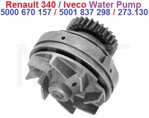 Water Pump Assy-Renault 340/Iveco - Image 2