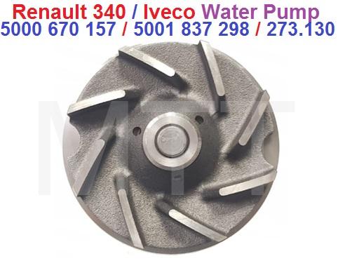 Water Pump Assy-Renault 340/Iveco - Image 3