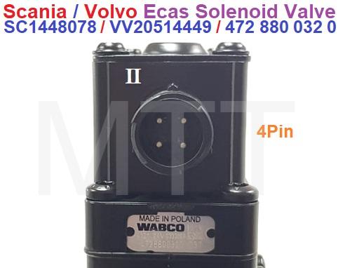 Ecas Solenoid Valve-Scania/Volvo - MTT AUTO PARTS SDN BHD