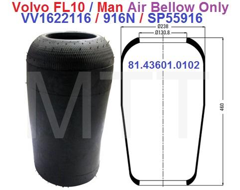 Air Bellow Only-Volvo FL10/Man
